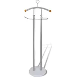 Němý sluha s kovovým rámem Stříbrná 240731