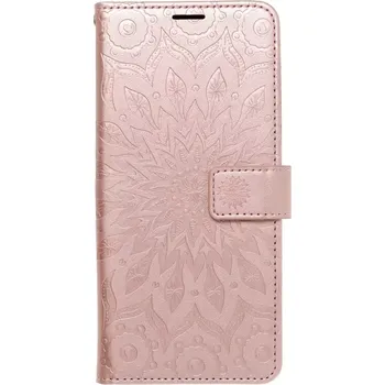 Pouzdro na mobilní telefon Forcell Mezzo Book pro Samsung Galaxy S20 FE/S20 FE 5G mandala/Rose Gold