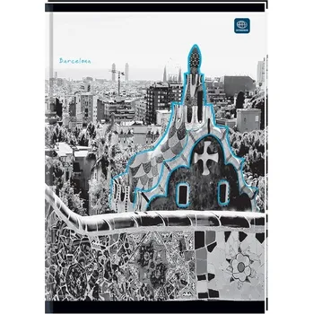 Sešit Kostkovaný sešit A5 školní sešity kostkovaný sešit do školy Interdruk 96 listů