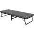 Postel Homcom Skládací postel pro hosty 70 x 190 cm tmavě šedá