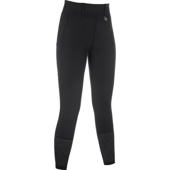 Jezdecké kalhoty Jezdecké legíny -Juna- černé, 38