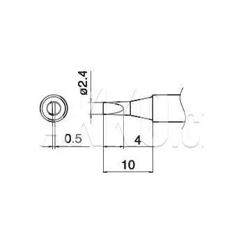 Pájecí hrot Pájecí hrot T15-D24 - 102001588