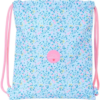 Školní batoh Vak se šňůrkami Vicky Martín Berrocal Paraíso Modrá Růžová (35 x 40 x 1 cm)