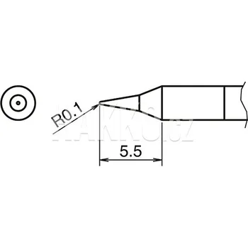 Pájecí hrot Pájecí hrot HAKKO T50-I01 - 102004211