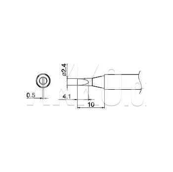 Pájecí hrot Pájecí hrot T17-D24 - 102002015
