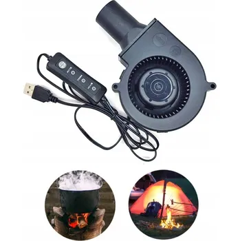 Domácí ventilátor Fukar ventilátor s kuličkovým ložiskem, turbína, přenosný, USB 5V, 97MMX33MM