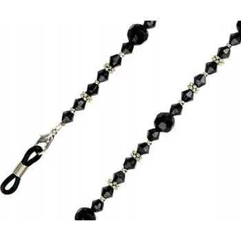 Řetízek Řetízek na brýle Hayne 60 cm černý