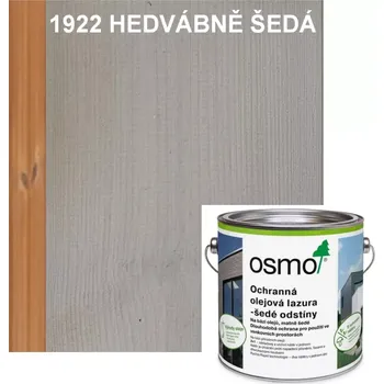 Olej na dřevo OSMO ochranná olejová lazura - odstín 1922 HEDVÁBNĚ ŠEDÁ (OSMO Barvy na dřevo venku)