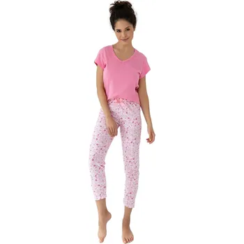 Dámské pyžamo Dámské pyžamo SENSIS NEVAEH růžová XL 0