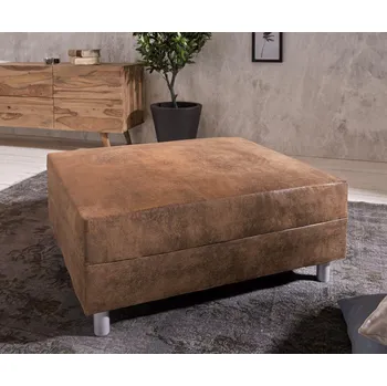 Taburet Taburet Clovis Š98 x H83 hnědá modul vintage