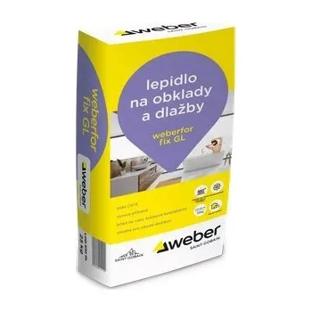Průmyslové lepidlo WEBER weberfor fix GL- lepidlo C2T 25kg
