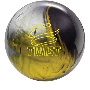 Bowlingová koule TWIST BLACK/GOLD/SILVER 10 LBS