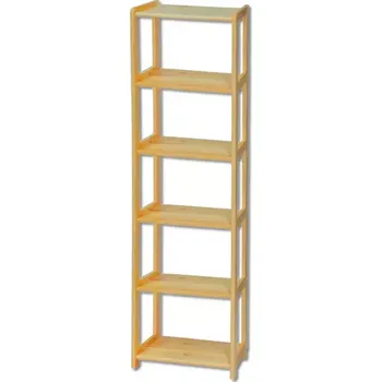 regál DREWMAX Regál RG121 200x30x80cm