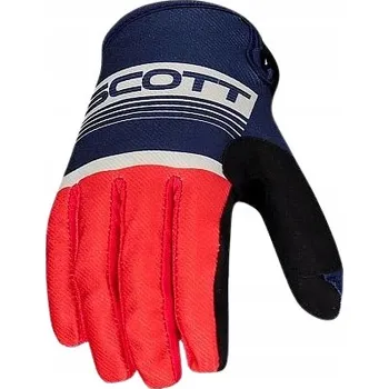 Moto rukavice Scott rukavice Glove 350 M race blue/red