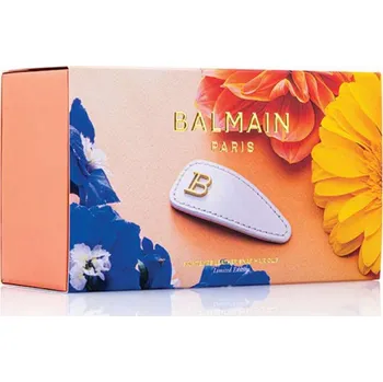BALMAIN Printemps Leather Snap Hair Clip