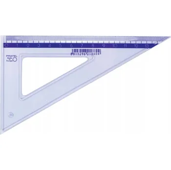 Obraz TROJÚHELNÍK 60 stupňů 16 cm MemoBe ŠKOLNÍ GEOMETRICKÉ POMŮCKY Trojúhelníky