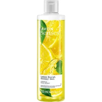 Sprchový gel Sprchový gel s vůní citronu a bazalky - 250ml