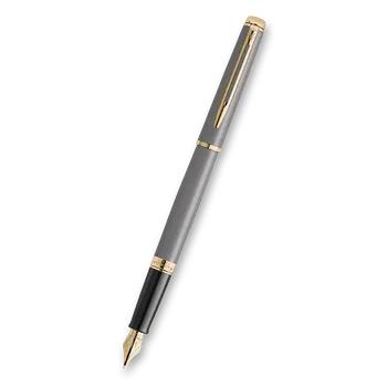 Waterman Hémisphére The Understated Edit Stone Grey GT - plnicí pero hrot M