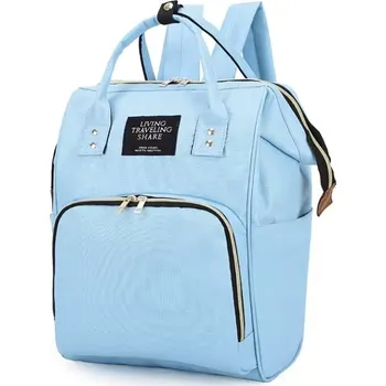 Přebalovací taška Moderní přebalovací taška/batoh (40 cm) Barvy: světle modrá