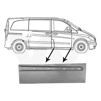 Dveře karosérie Dveře, karoserie VAN WEZEL 3080172