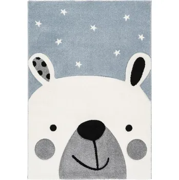 Koberec Kusový koberec LALEE AMIGO 323 blue Rozměr: 80x150 cm