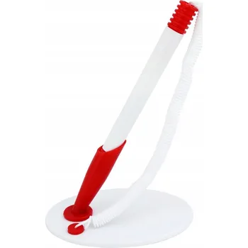 Propiska klasická modrá MemoBe propiska na pružince s řetízkem, tenká