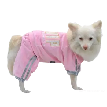 Obleček pro psa Růžová teplákovka pro psa (Teplákovka VIP pro psy)