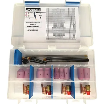 Příslušenství ke svářečce SVARSI Sada náhradních dílů na TIG hořáky 9/20 EXTRA VELKÁ