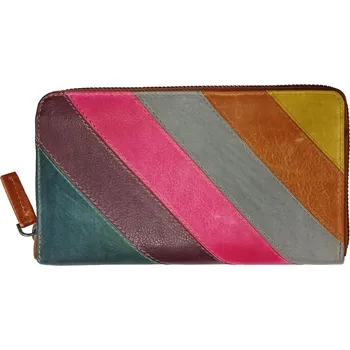 Deštník Lagen 9000/D dámská peněženka caramell/multi