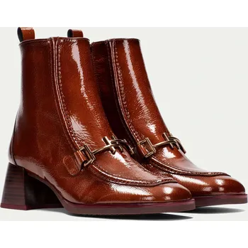 Dámské tenisky Obuv Hispanitas HI243727 koňakové s leskem nad kotníkové Velikost obuvi: 41