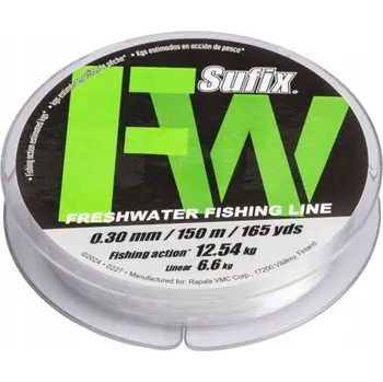 SUFIX VLASEC CLEAR MONO 300m 0,28mm