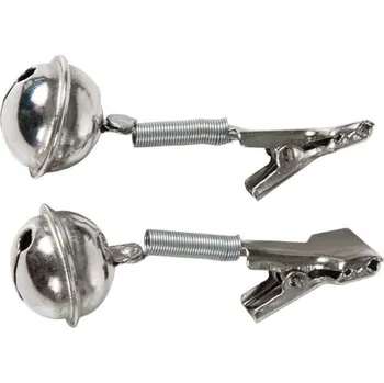 Rybářské rolničky SINGLE kovové 2ks