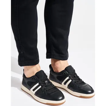 Dámské tenisky Černé sportovní boty z eko kůže V20131B-M Velikost: 41