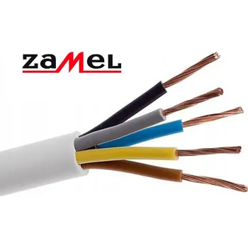 elektrický kabel Oponový kabel, dílenský H05VV-F 5x2,50 1 m