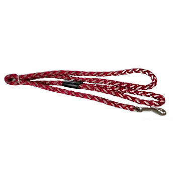 Vodítko pro psa Reflexní vodítko pro psa červené 10mm (Vodítka pro psy)
