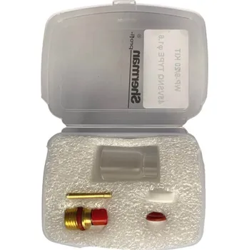 Příslušenství ke svářečce Sherman Sada skleněná hubice se sítkem úzká na TIG hořák 9/20 průměr 3,2 mm