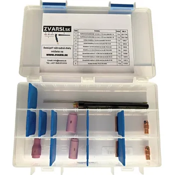 Příslušenství ke svářečce SVARSI Sada náhradních dílů na TIG hořáky 9/20