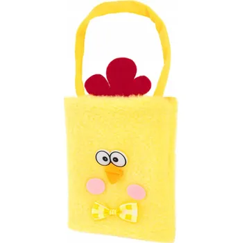Velikonoční dekorace VELIKONOČNÍ dekorativní taška na sladkosti - KUŘÁTKO