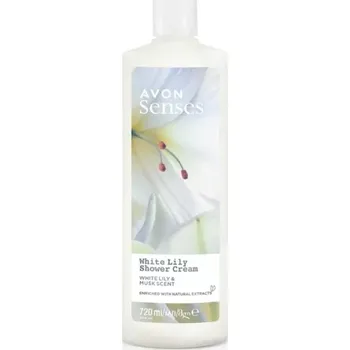 Sprchový gel Krémový sprchový gel s vůní bílé lilie a mošusu - 720ml