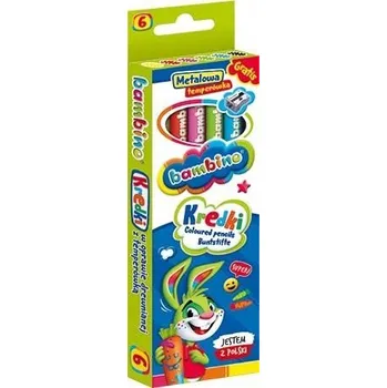 Pastelka PASTELKY BAMBINO 6 BAREV