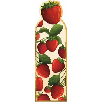 Doplněk ke knize Záložka do knihy S Potiskem MAGNETICKÁ Záložka JAHODA Ovoce Henry