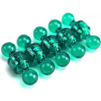 Zvedací magnet Magnetické figurky neodymové magnety zelená, 10 ks, 11x17mm (MAG2G)