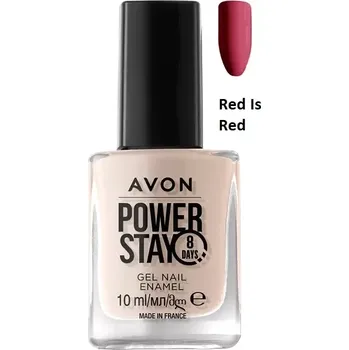 Přípravek na nehty Lak na nehty Power Stay - Red Is Red