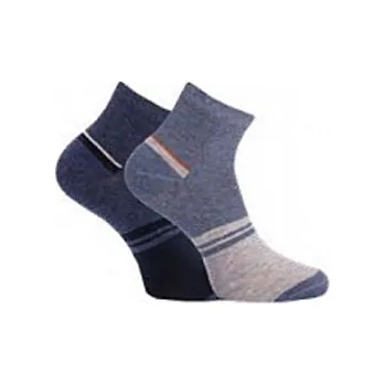 Dámské ponožky Pánské krátké sportovní ponožky s řetízkovanou špicí 16260 Barva: mix B, Velikost: 39-42 (26-28)