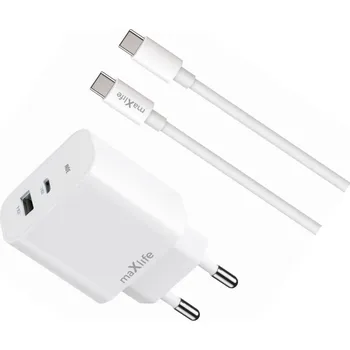 Rychlá nabíječka 30W adaptér se 2 vstupy a USB-C kabelem pro Xiaomi Poco C75
