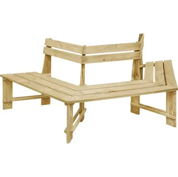 Zahradní lavice OMAXI Zahradní lavice 240 cm impregnované borové dřevo 853451