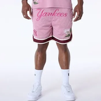 Pánské kraťasy Kraťasy New Era - MLB Floral Mesh - NY Yankees - Pink velikost XXL