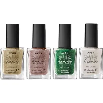 Přípravek na nehty Lak na nehty Sparkling Crystals - 10ml