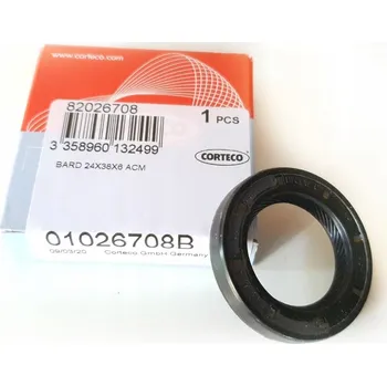 Těsnění převodovky Simering 24x38x6 hřídel převodovky