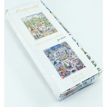 Utěrka Sada 2 utěrek - Josef Lada - Velikonoce, Vánoce